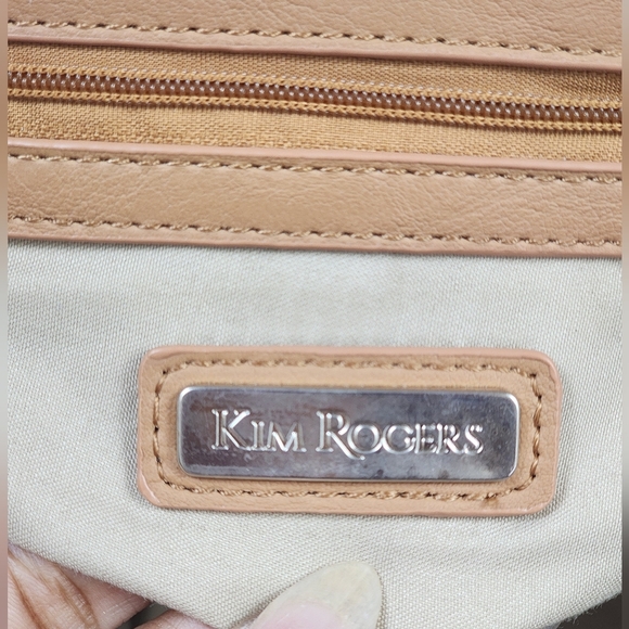 Kim Rogers Women's Two-Tone Shoulder Purse (Great For Upcycling) - Picture 2 of 16